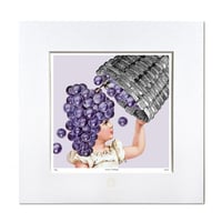 No.0021 「Grape picking」ぶどう狩り