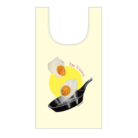 マルシェバッグ「Egg sisters」