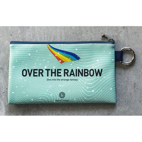 フラットポーチ「Over the rainbow」