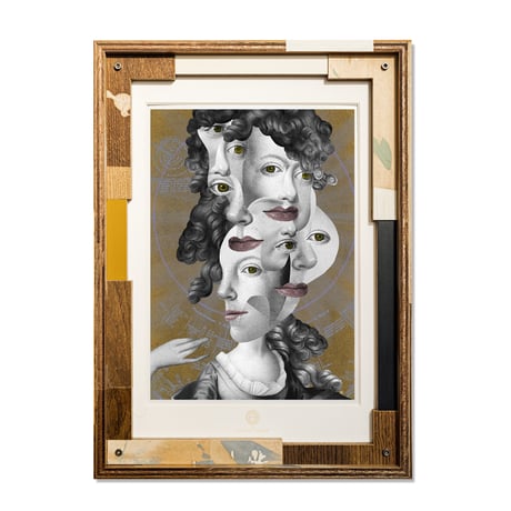 【A3絵画用の額縁】ユニーク額