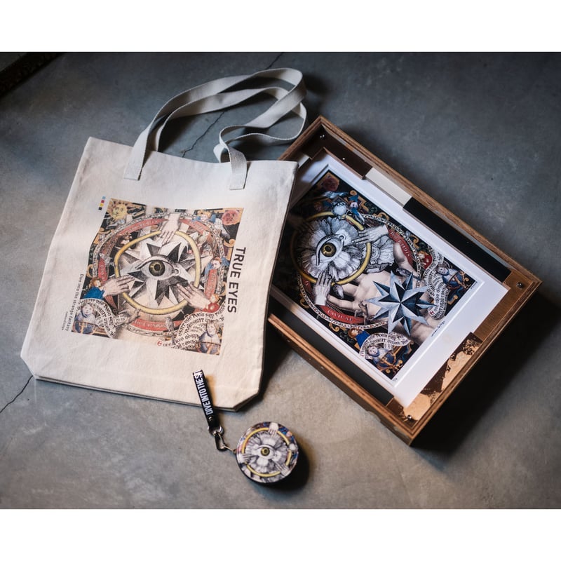 A3_No.008「True eyesⅡ」真実の目 | camouCollage