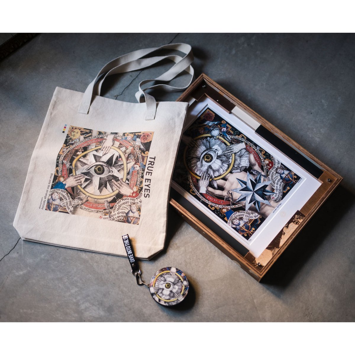 A3_No.008「True eyesⅡ」真実の目 | camouCollage