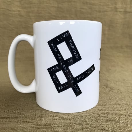 Fail&Idle「mug／label logo」