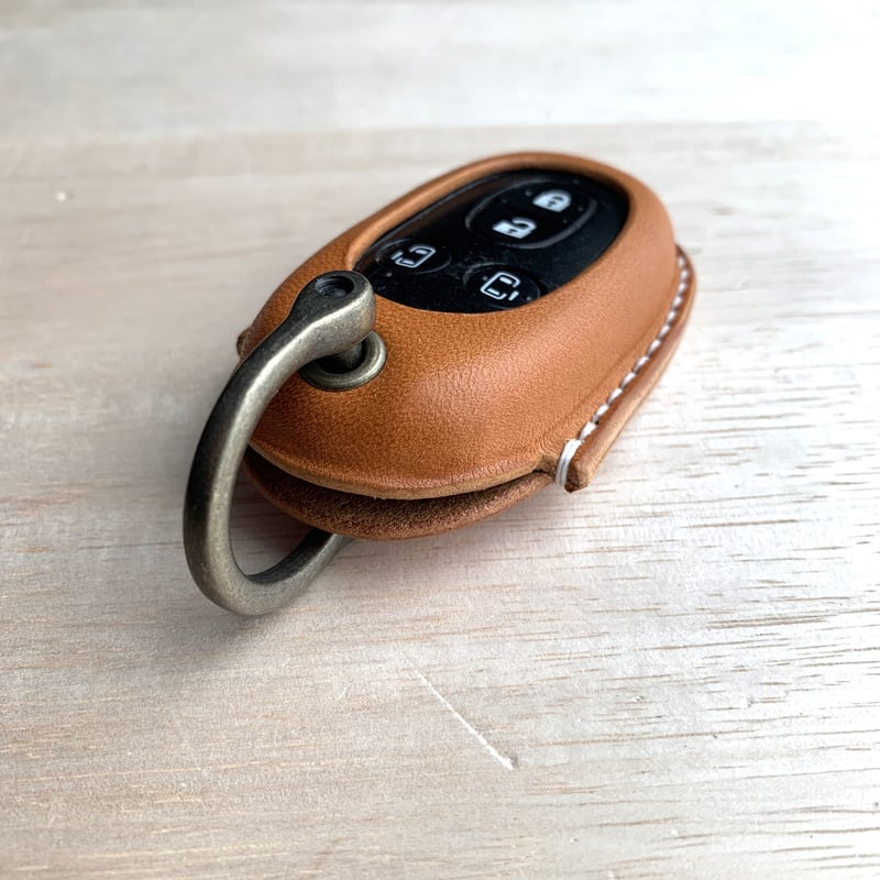 SUZUKI スマートキーケースⅡ 3つ～4つボタン用 栃木レザー【名入れ