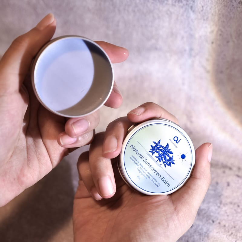 日焼け止め RIN 日焼け止めは習慣に】aiナチュラルサンスクリーンバーム 25g（無香料