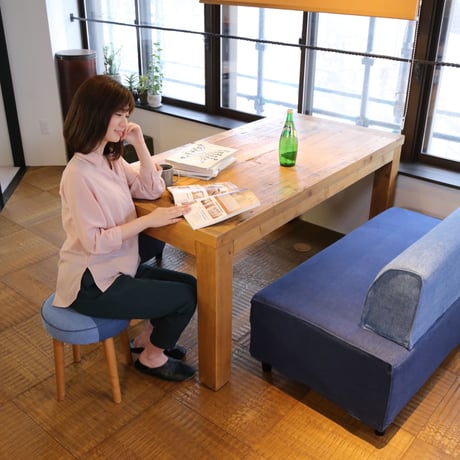 ウッドスツール 　2トーンデザイン