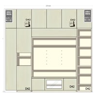 F.A様邸プラン20250314【すえ木工の壁面収納】