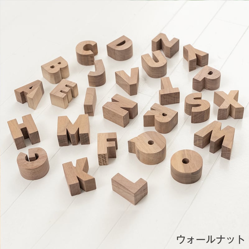 ○アルファベットオブジェ | Luumu suemokko