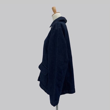 round collar　jacket