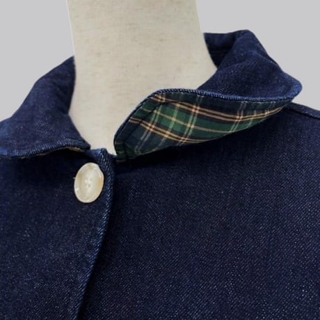 round collar　jacket