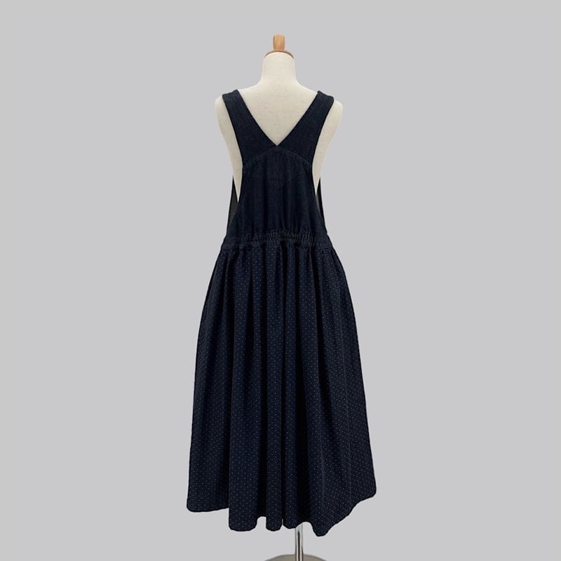 ［期間限定価格］Rosarium Nocturne Jumper skirt jumper skirt(dot) | inn see