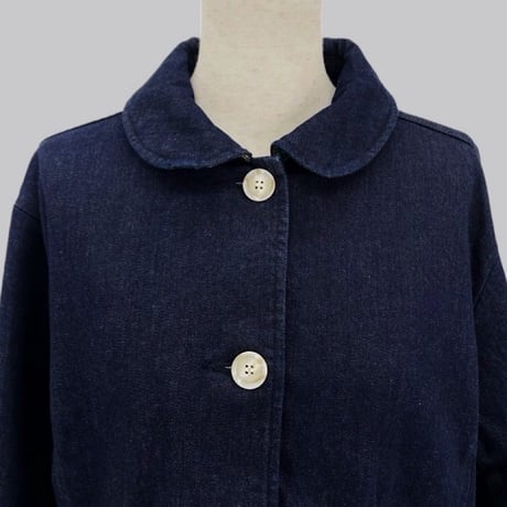 round collar　jacket