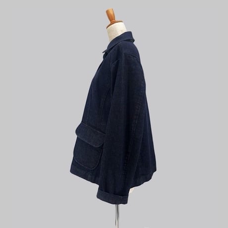round collar　jacket