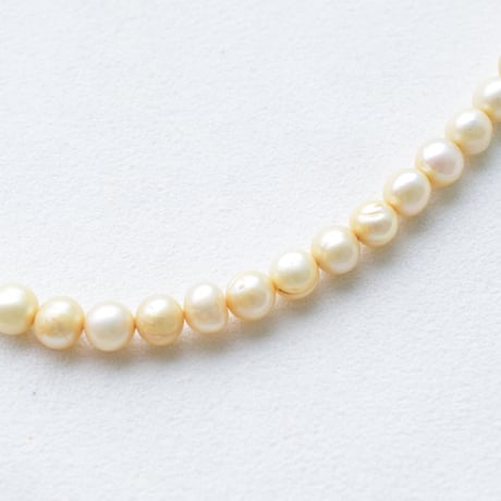 淡水パール バロック ゴールド 7.5～8mm