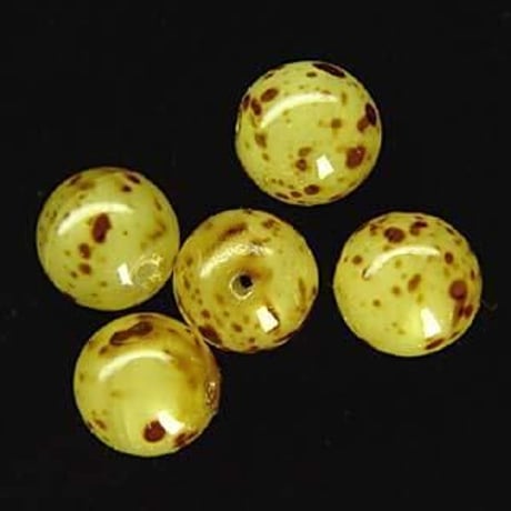 【全４色】チェコ製 マーブル ８mm　５０個