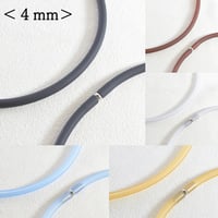 【全５色】PVCチューブチョーカーφ4mm×50cm 1本/5本セット