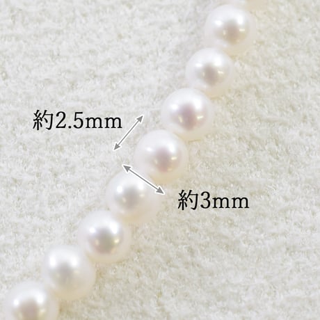 淡水パール ポテト 約2.5mm 【40cm】