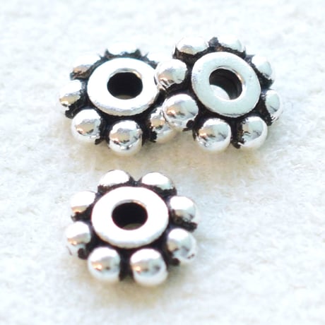 【全３色】ロンデル 6×2mm　No.4007　20個