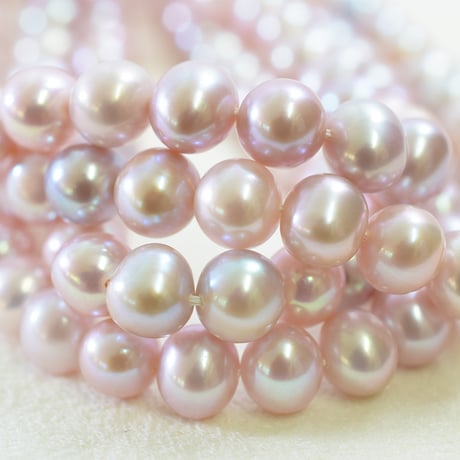 淡水パール パープル エッグ 6.5mm