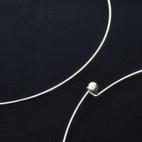 ステンレス製　メモリーワイヤーチョーカー