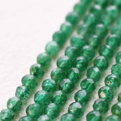 グリーンアベンチュリン 3mm (カット)