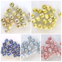 【全５色】チェコ製 ピカソ ６mm　１００個