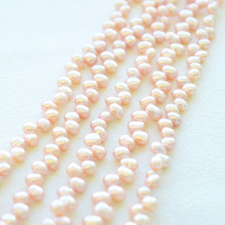 淡水パール　ピンク　クレオパトラ　4～4.5mm