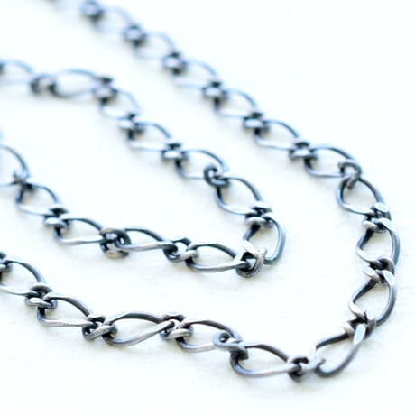 メタルチェーンFG180RBF　銀古美【1m】