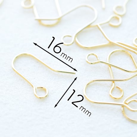 【全２色】フックピアス(小)  1０個