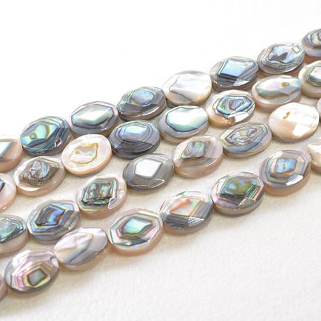 アバローニシェル　カットオーバル　10×8mm