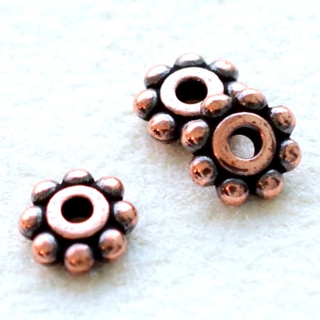 【全３色】ロンデル 6×2mm　No.4007　20個