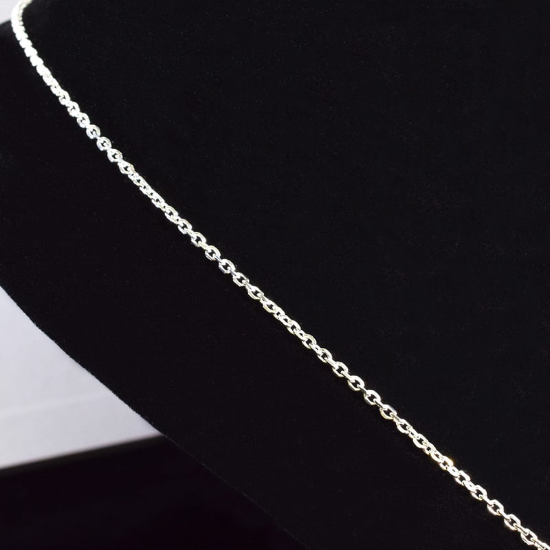 SILVER925 アズキチェーンネックレス【60㎝】 | beads lot