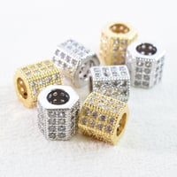 ミル打ちジルコニア　プリズム7.5mm　5個