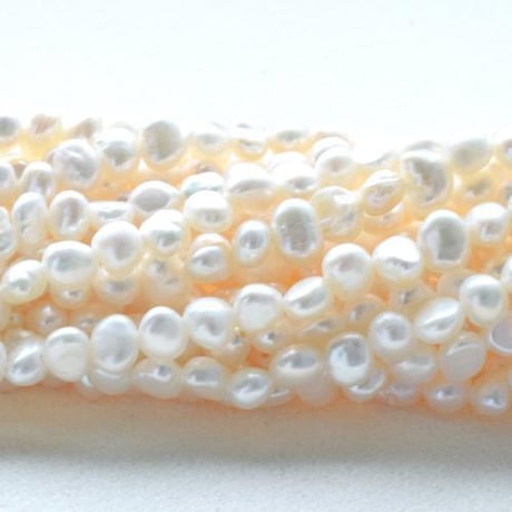 淡水パール ホワイト ポテト 4～4.5mm
