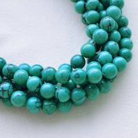 トルコ石 (丸玉) ８mm A