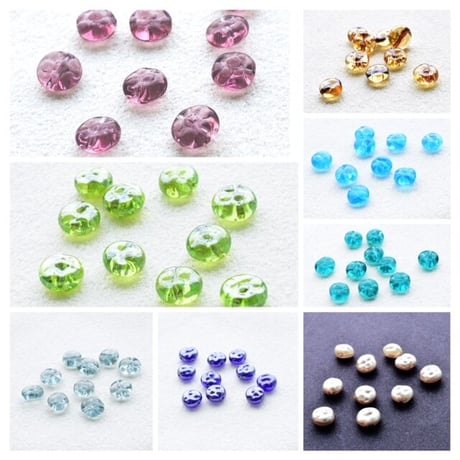 【全8色】ベネチアン ペトル　３０個"