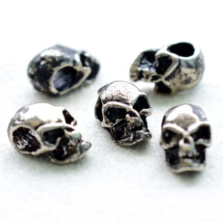ダークスカルメタルビーズ【10個】