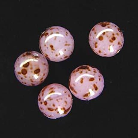 【全４色】チェコ製 マーブル ８mm　５０個