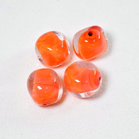 【ベネチアン】　カテリーナ　オレンジ　約16ｍｍ