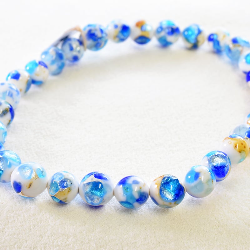 ホタルガラス(琉球ガラス) 6mm | beads lot ホタルガラス(琉球ガラス) 6mm | beads lot
