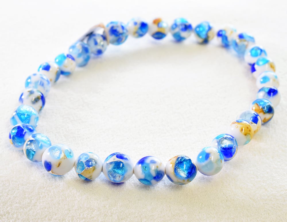 ホタルガラス（琉球ガラス） 6mm | beads lot