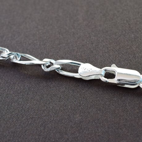 SILVER925　ビッグフィガロチェーンネックレス【50㎝】