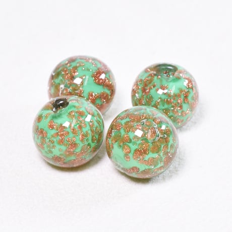 【ベネチアン】ラウンド  アベンチュリーナ 約14mm