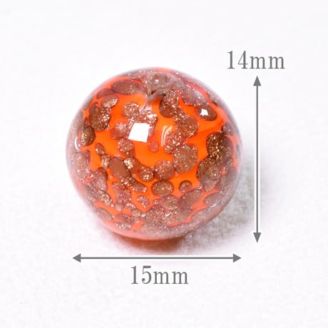 【ベネチアン】ラウンド  アベンチュリーナ 約14mm