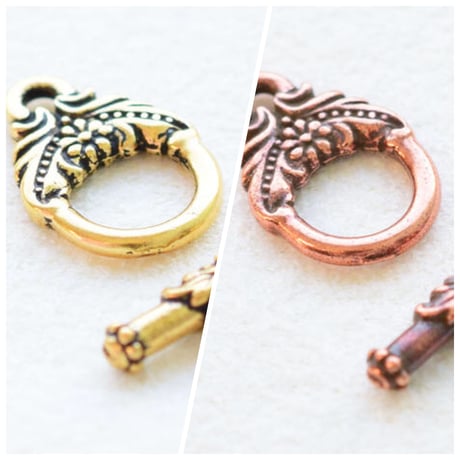 【全２色】マンテル花14mm　5セット