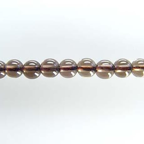 スモーキークォーツ 4mm (丸玉)