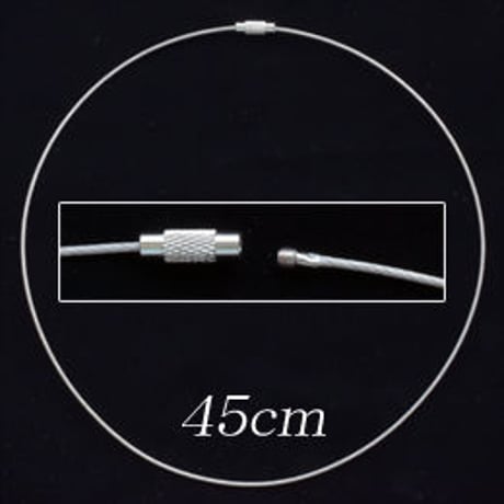 特別価格（売切）【全５色】スクリューワイヤーチョーカー５本セット