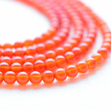 レッドアゲート4mm(丸玉)