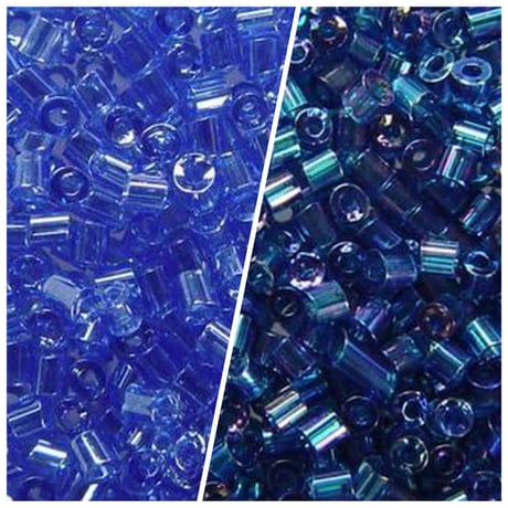 【全2色】マコビーズ　ブルー系　30g