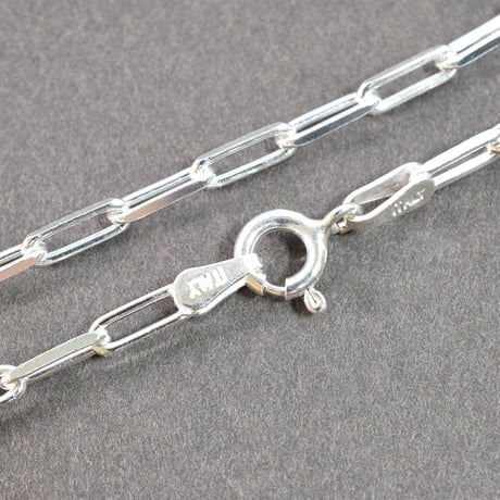 SILVER925　ペーパークリップチェーン　2.3mm幅　50㎝